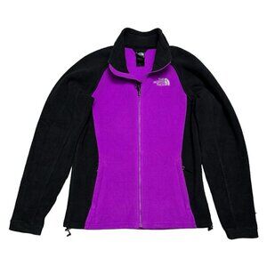 The North Face FLEECE Vintage Y2K Purple Retro Spring Fall Outdoor Jacket Small